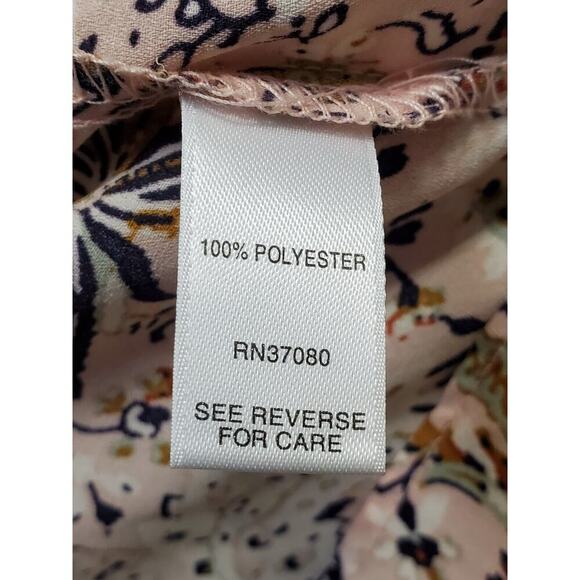 Est.1946 Women's Multicolor Polyester Round Neck Long Sleeve Pullover Blouse 24W - Picture 9 of 10